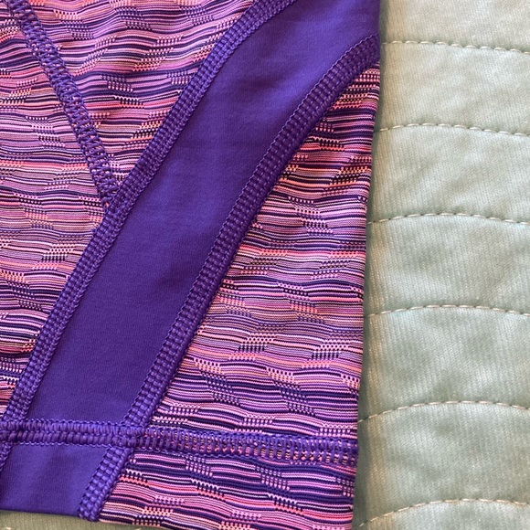 Lululemon Run: Inspire Crop II *All Luxtreme Space Dye Twist Iris Flower Pink - Picture 8 of 17